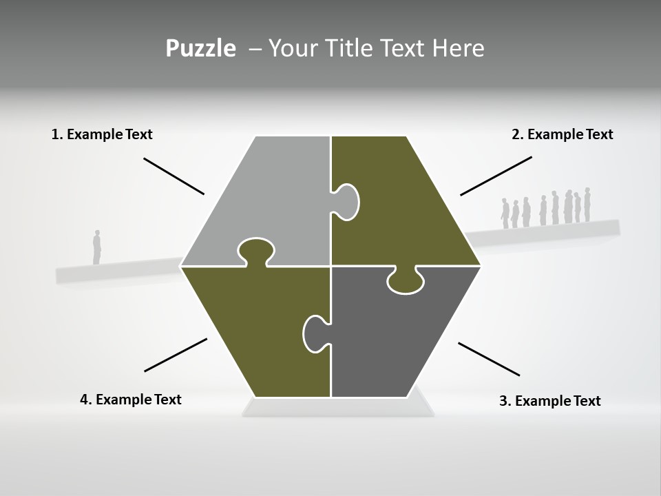 Organization Solution Difference PowerPoint Template