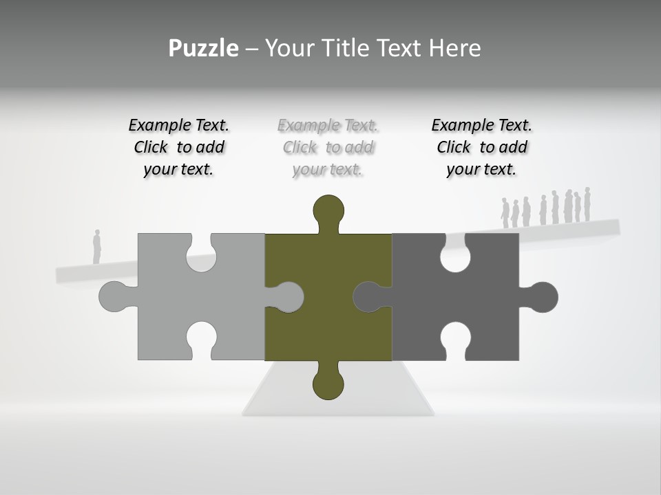 Organization Solution Difference PowerPoint Template