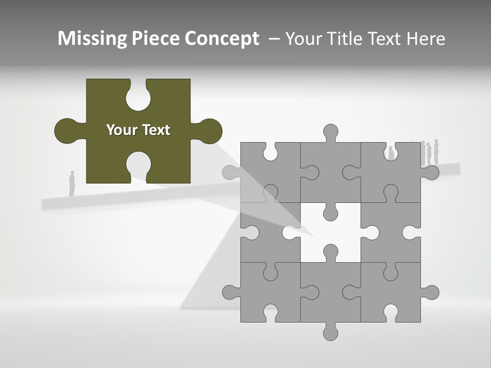 Organization Solution Difference PowerPoint Template