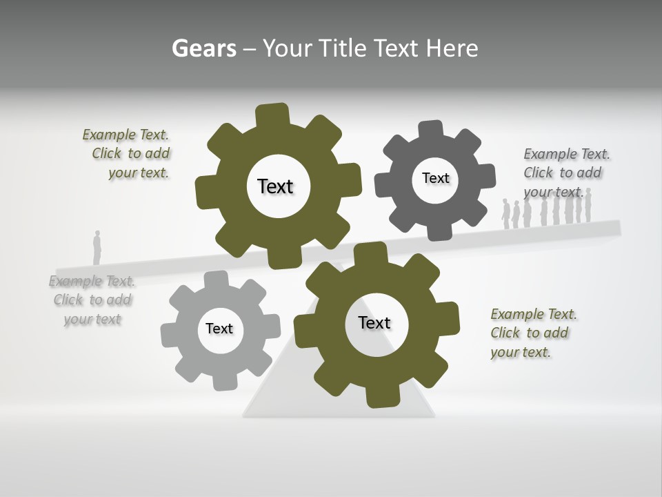 Organization Solution Difference PowerPoint Template