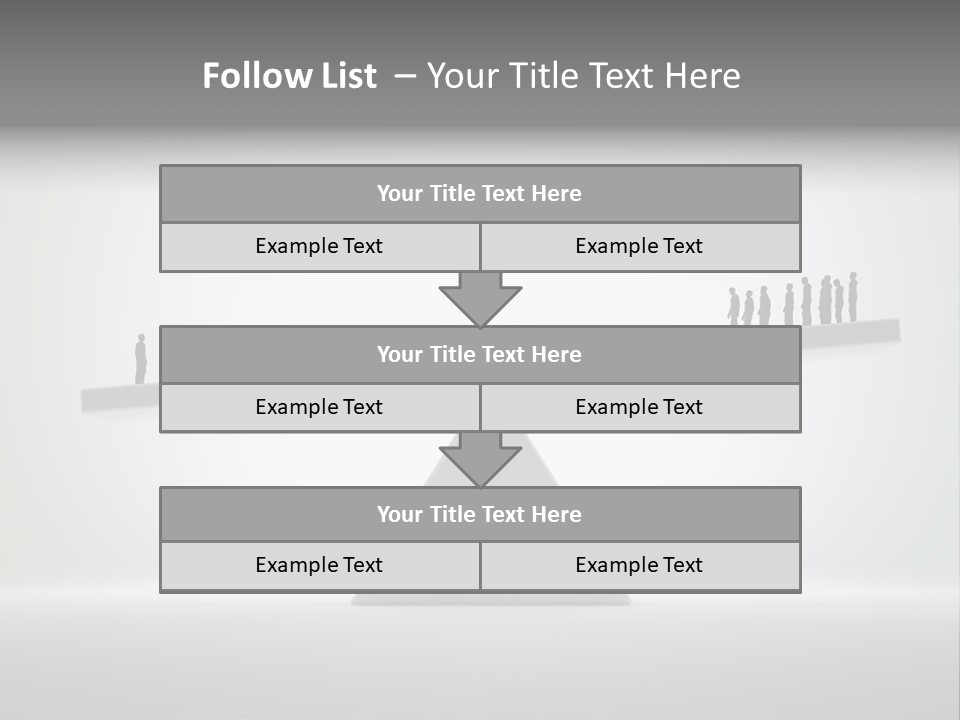 Organization Solution Difference PowerPoint Template