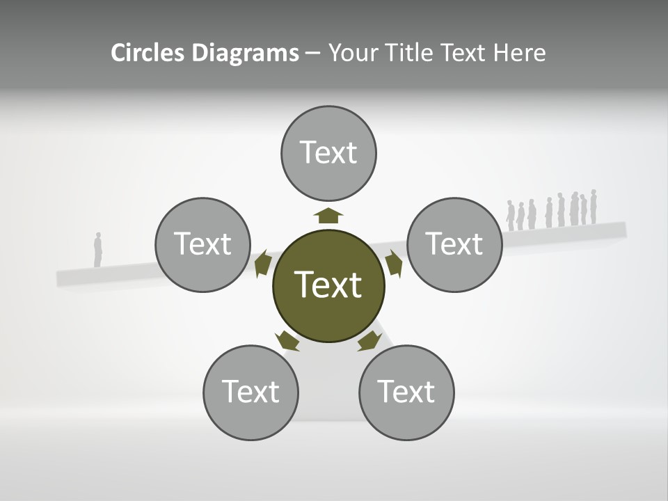 Organization Solution Difference PowerPoint Template