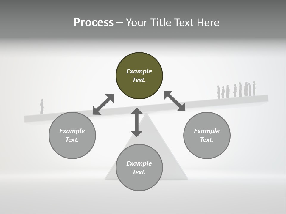 Organization Solution Difference PowerPoint Template