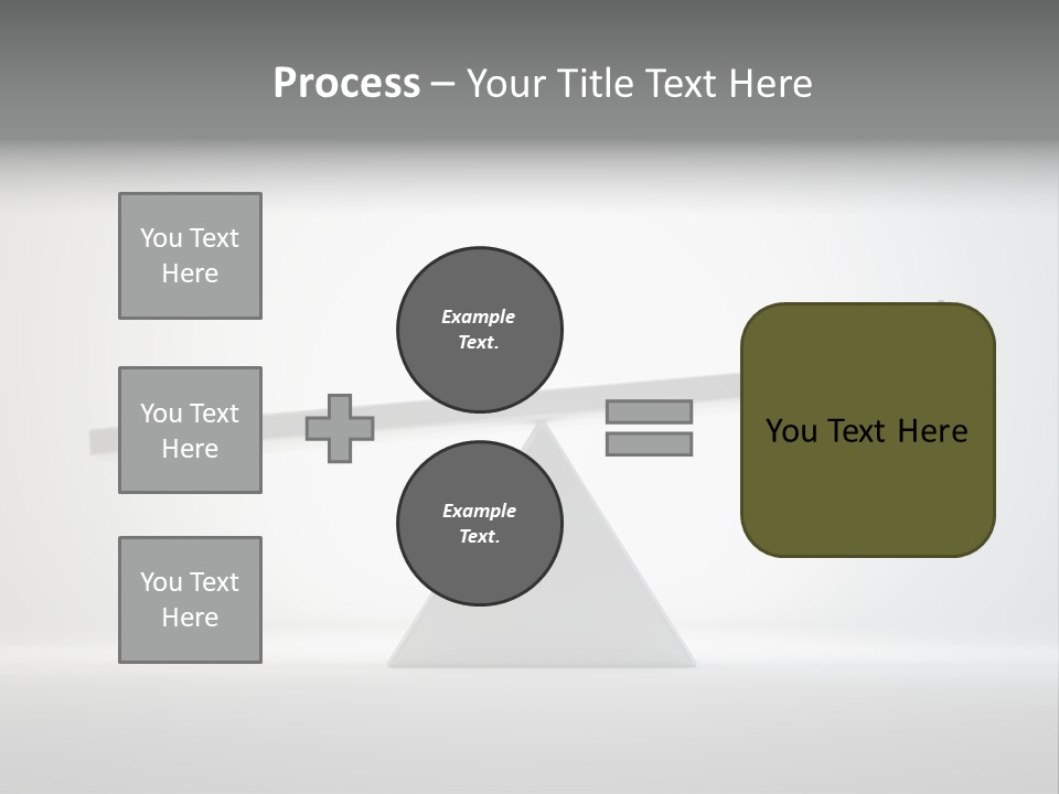 Organization Solution Difference PowerPoint Template