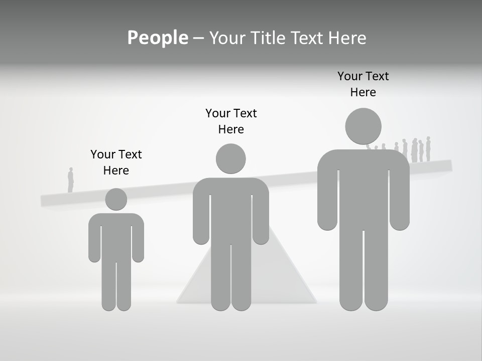Organization Solution Difference PowerPoint Template