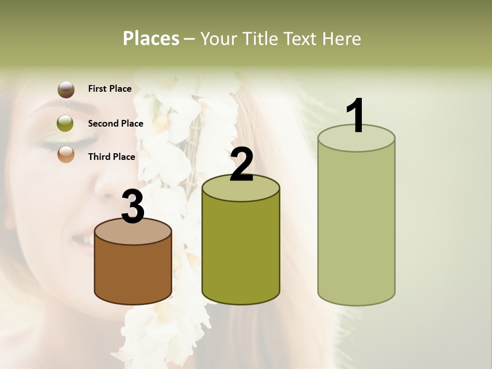 Skin Teeth Portrait PowerPoint Template