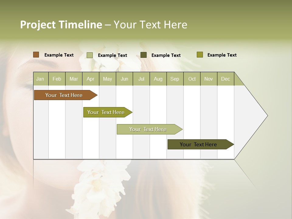 Skin Teeth Portrait PowerPoint Template