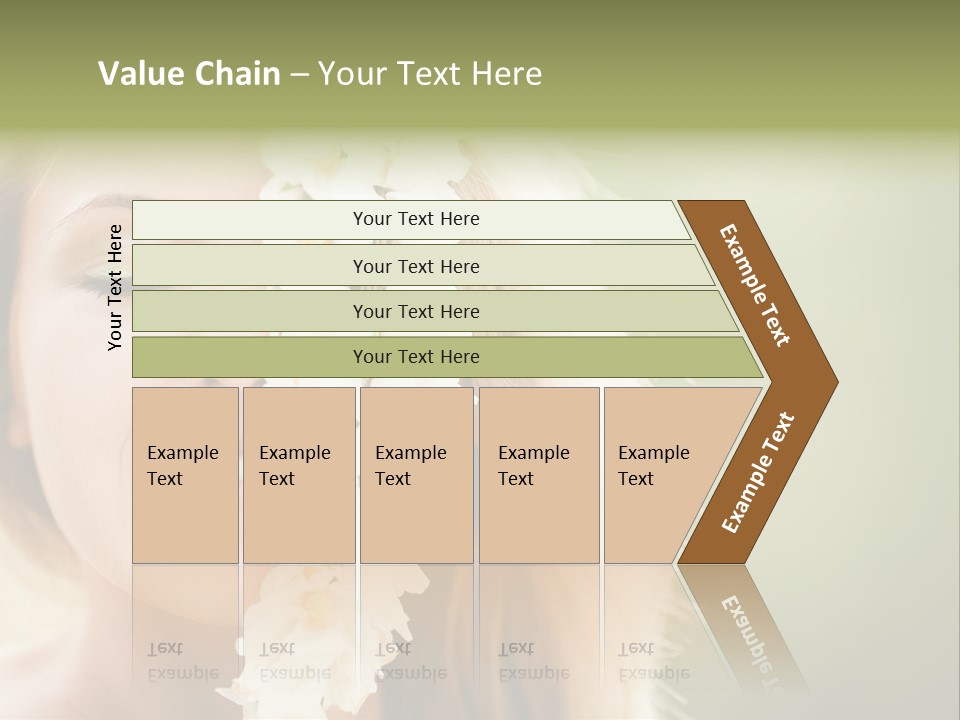 Skin Teeth Portrait PowerPoint Template