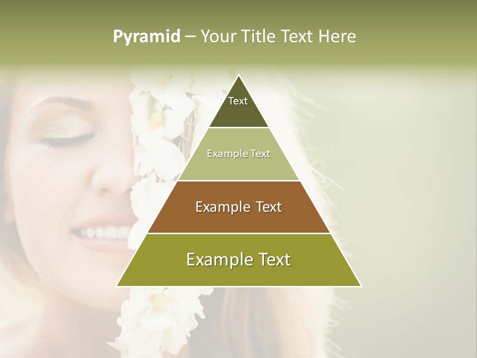 Skin Teeth Portrait PowerPoint Template