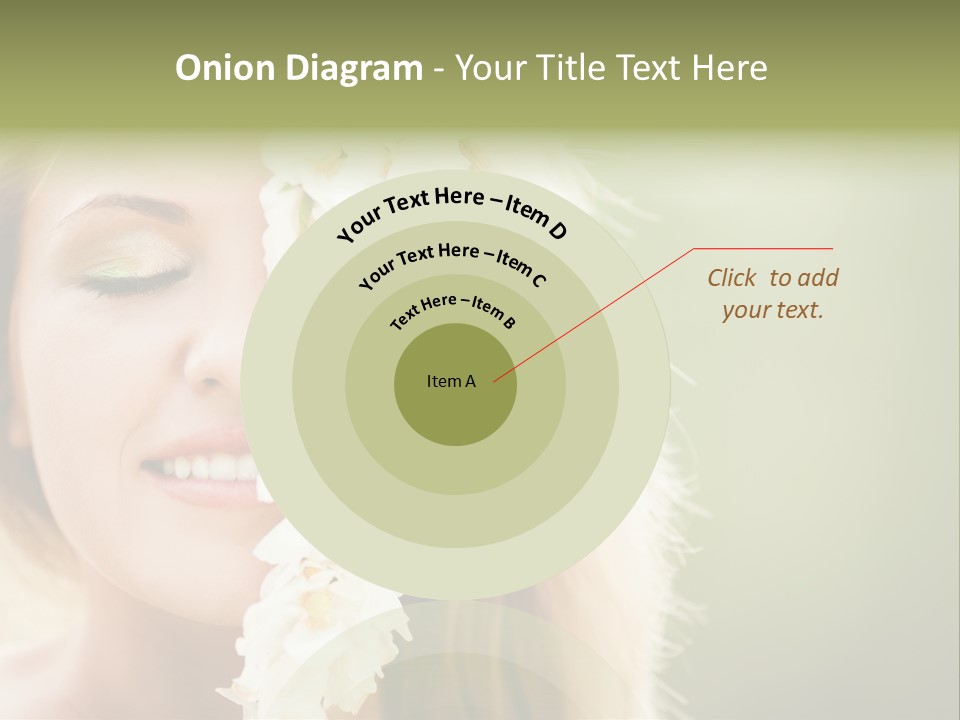 Skin Teeth Portrait PowerPoint Template