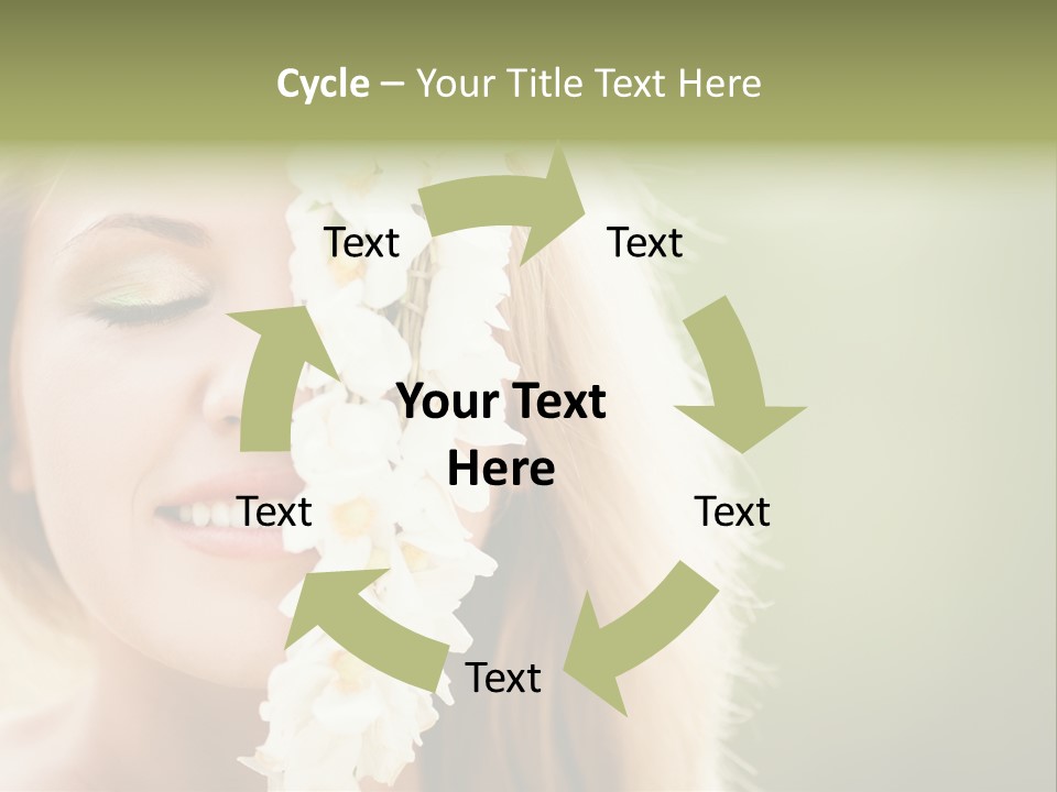 Skin Teeth Portrait PowerPoint Template