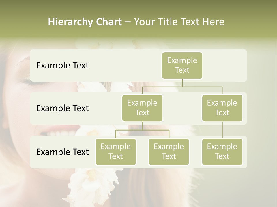 Skin Teeth Portrait PowerPoint Template