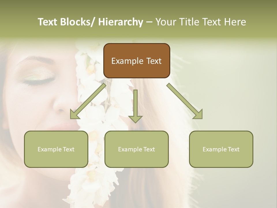 Skin Teeth Portrait PowerPoint Template