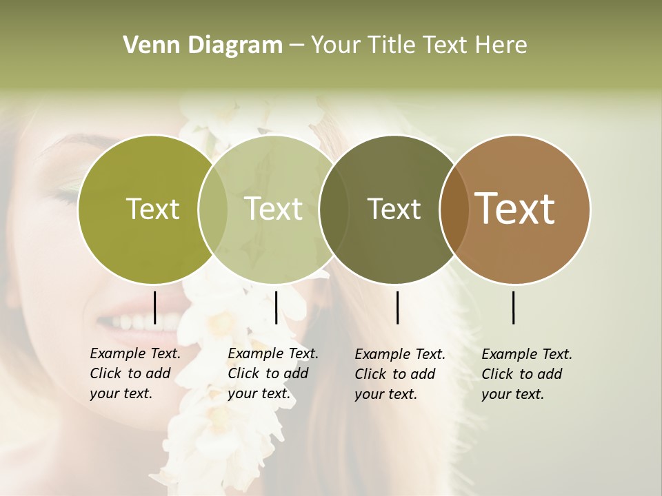 Skin Teeth Portrait PowerPoint Template