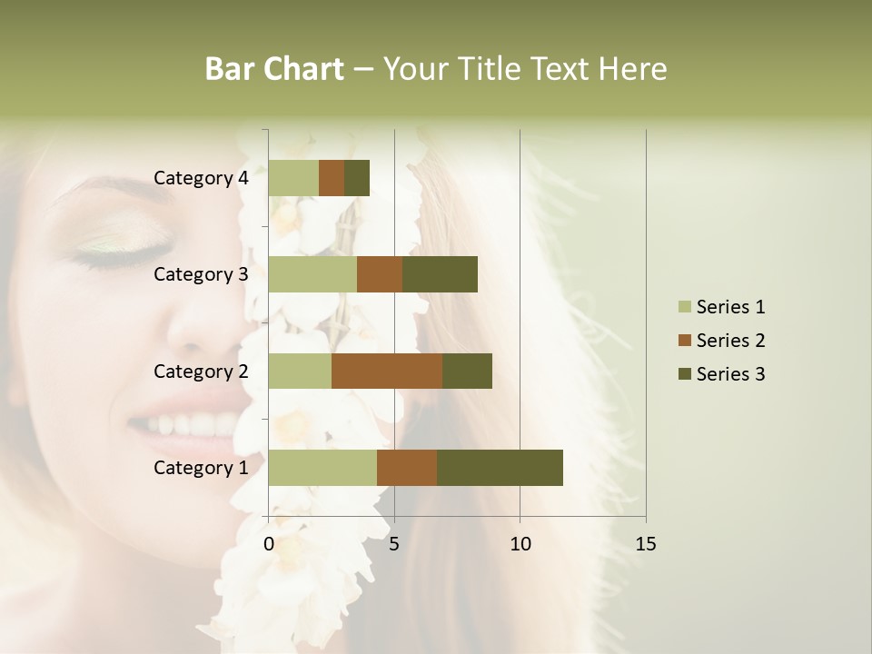Skin Teeth Portrait PowerPoint Template
