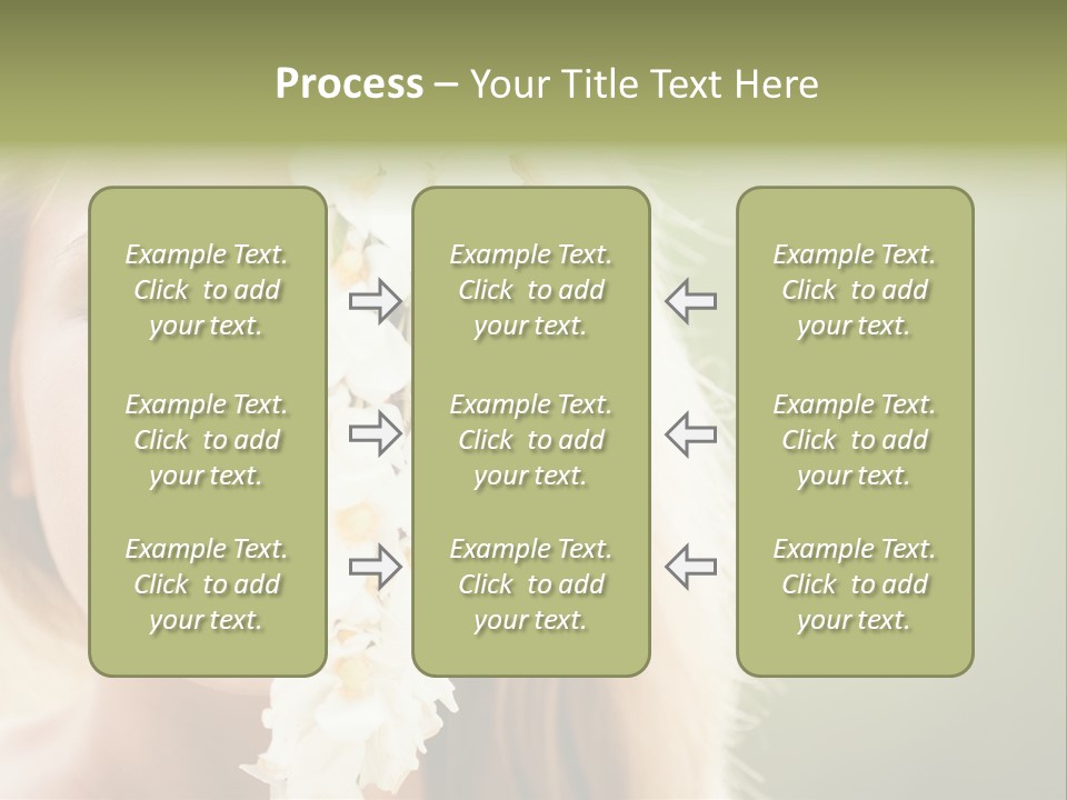 Skin Teeth Portrait PowerPoint Template
