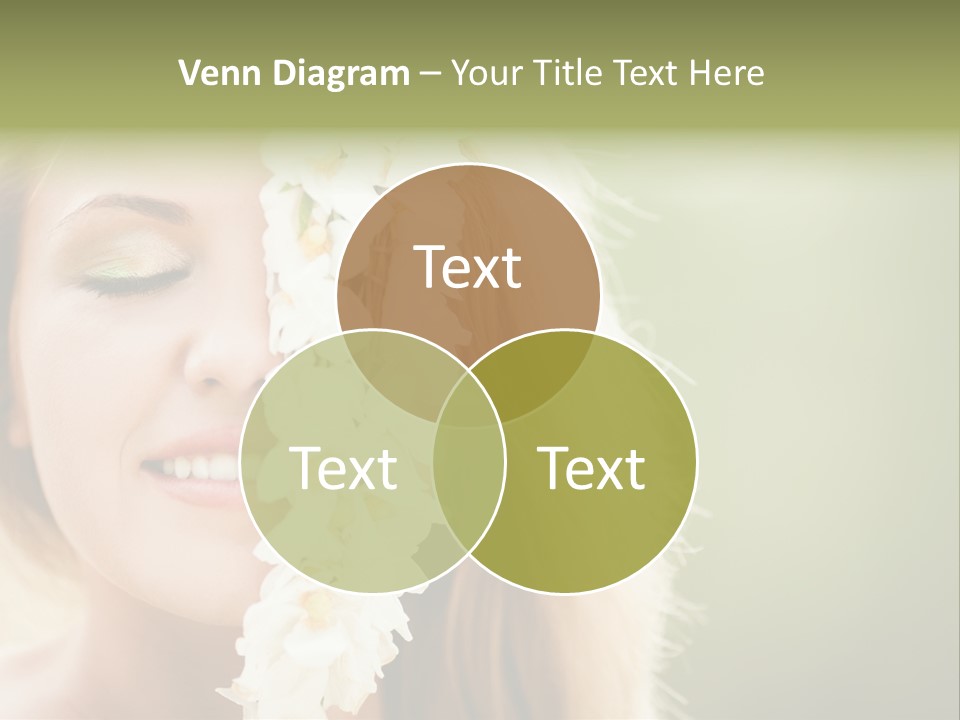 Skin Teeth Portrait PowerPoint Template