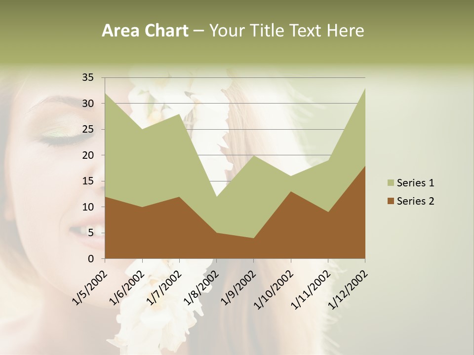 Skin Teeth Portrait PowerPoint Template