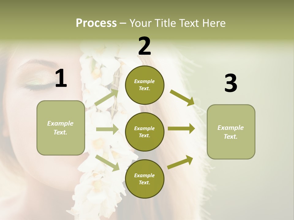 Skin Teeth Portrait PowerPoint Template