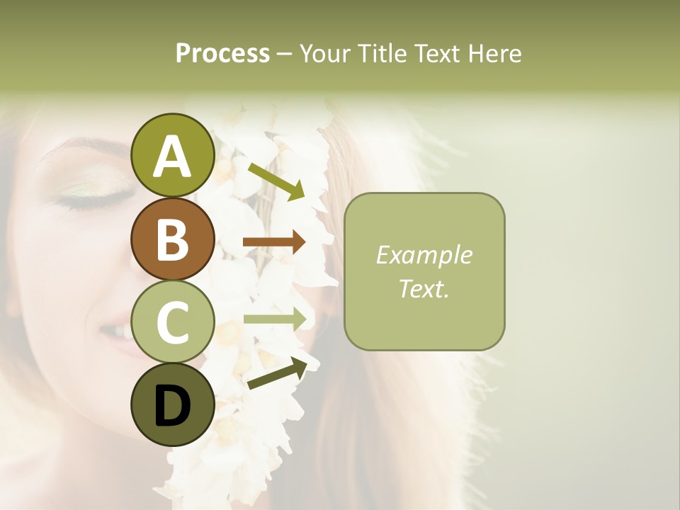 Skin Teeth Portrait PowerPoint Template