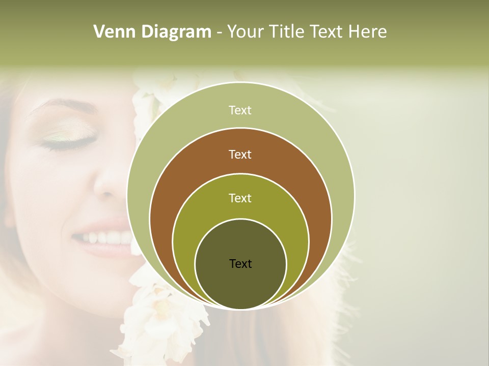 Skin Teeth Portrait PowerPoint Template