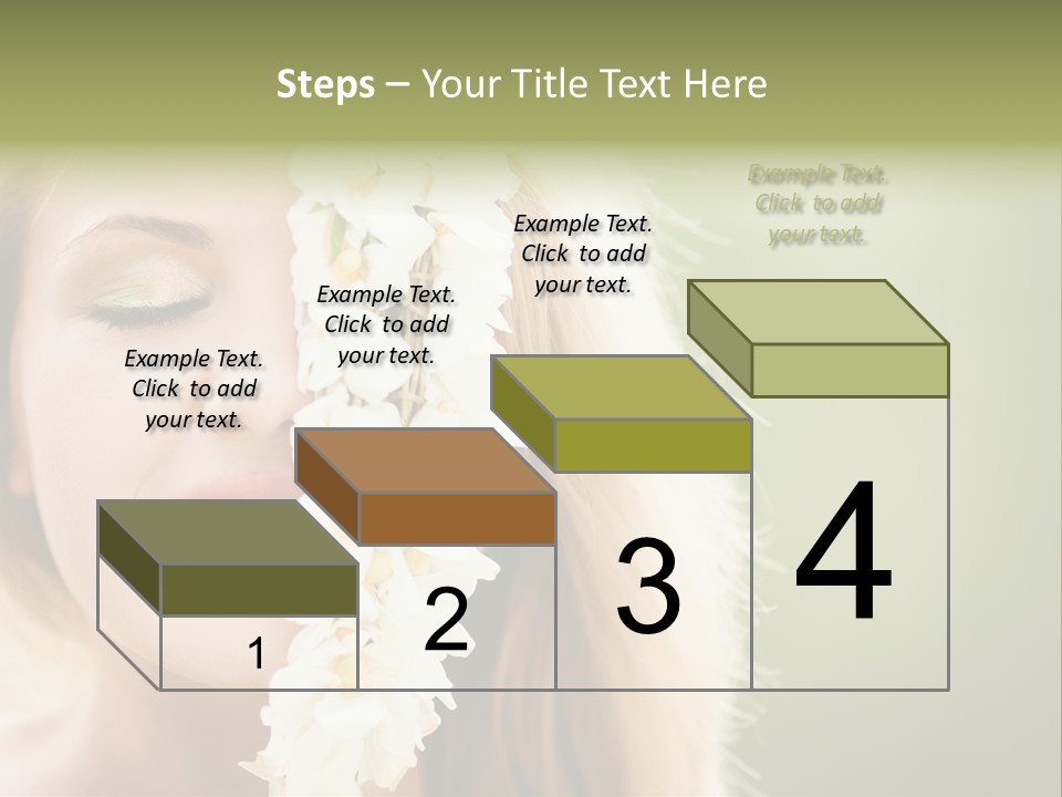 Skin Teeth Portrait PowerPoint Template