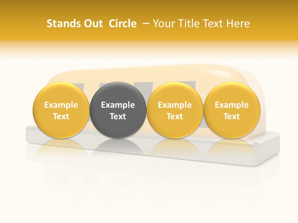 Retro Nobody Cable PowerPoint Template