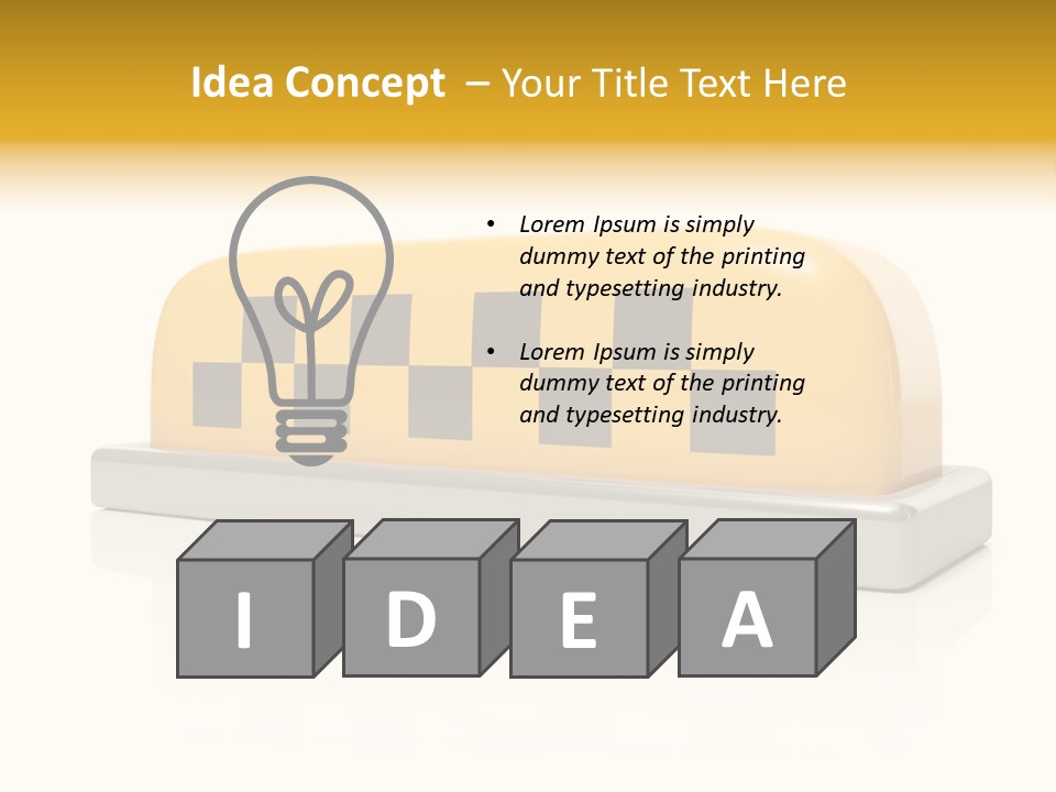 Retro Nobody Cable PowerPoint Template