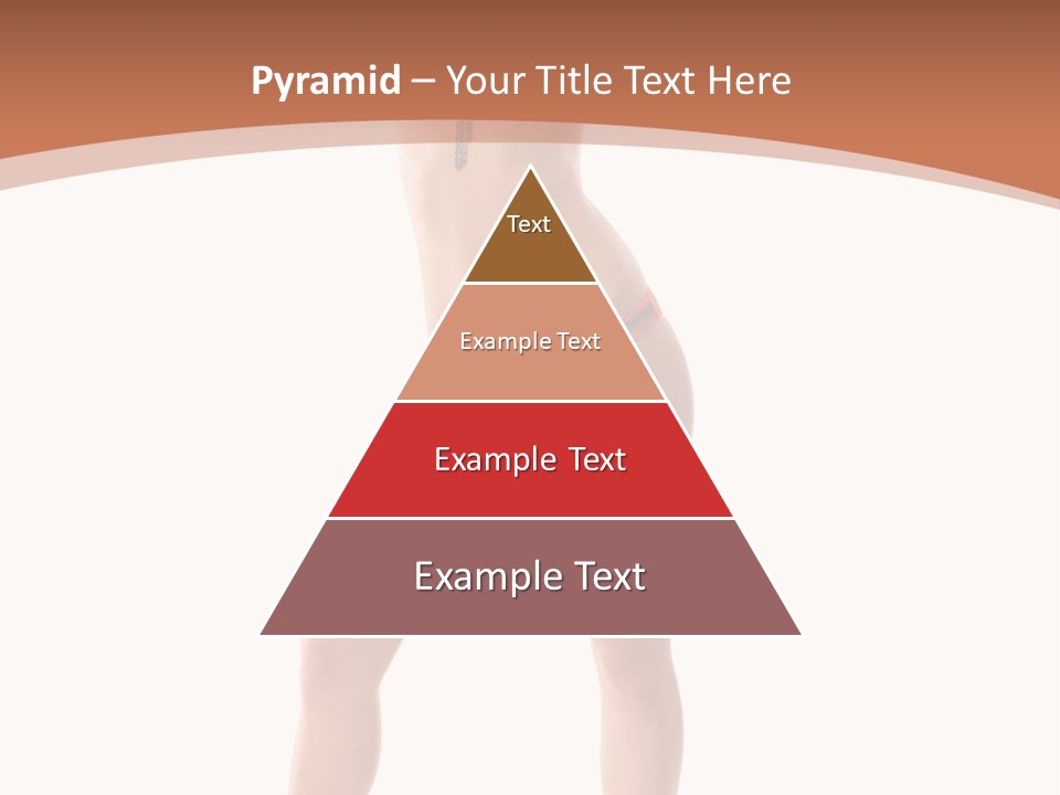 Caucasian Background Swim PowerPoint Template