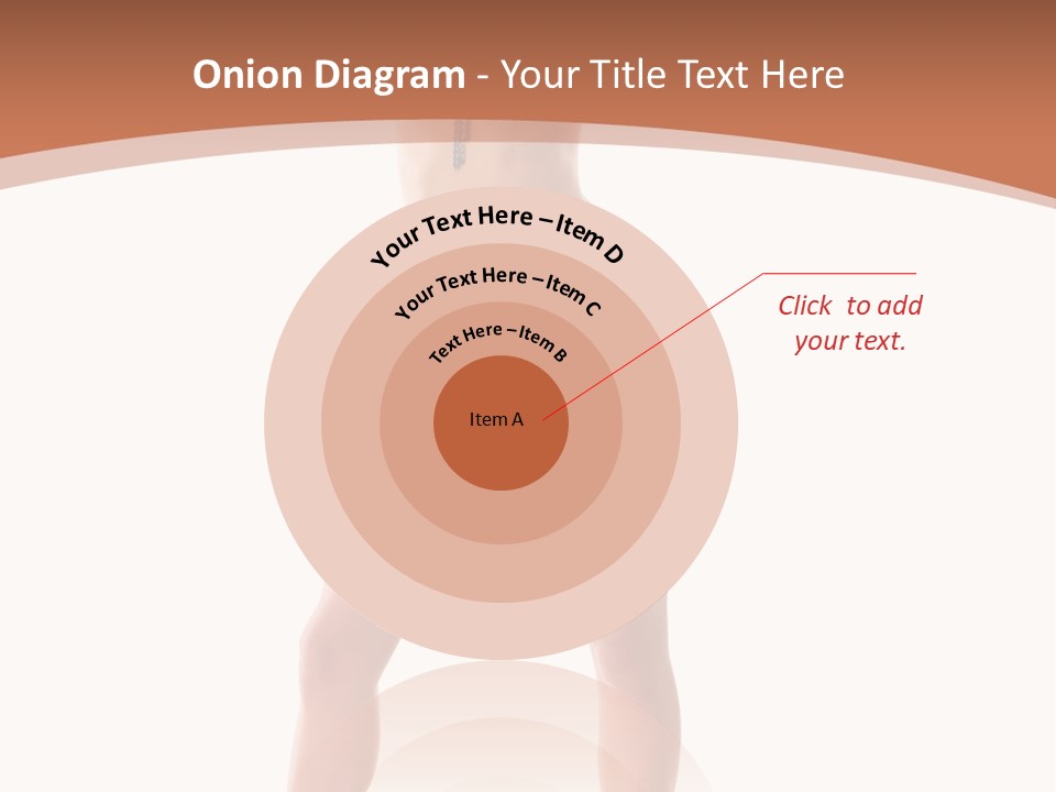 Caucasian Background Swim PowerPoint Template