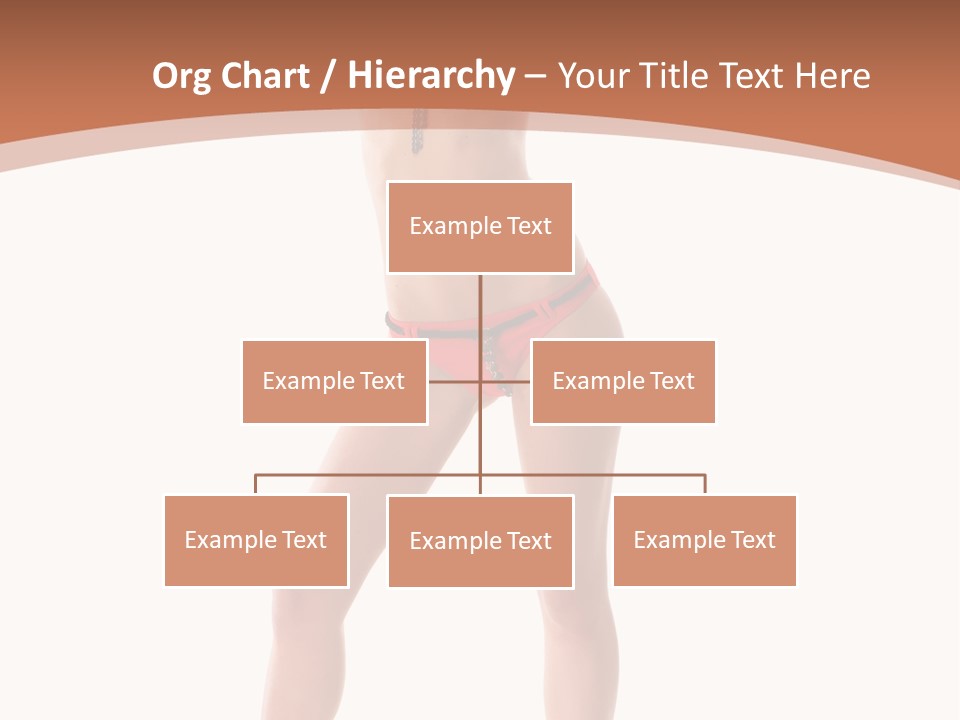 Caucasian Background Swim PowerPoint Template