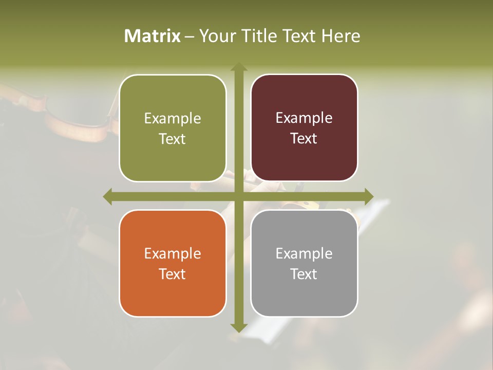 Women Instrument Player PowerPoint Template