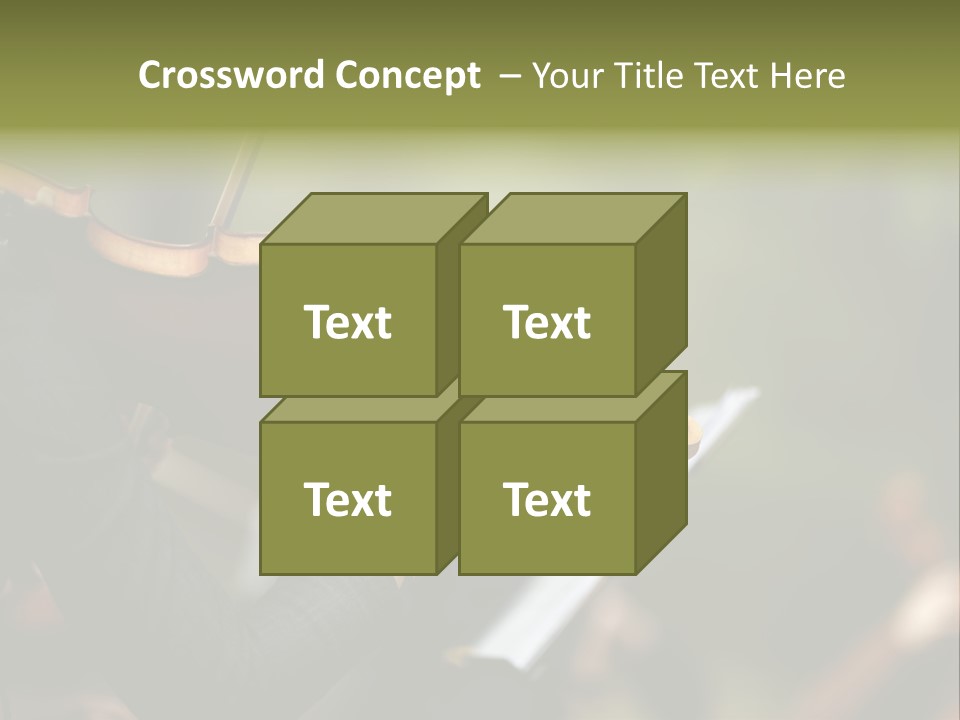 Women Instrument Player PowerPoint Template