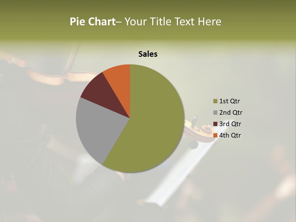 Women Instrument Player PowerPoint Template