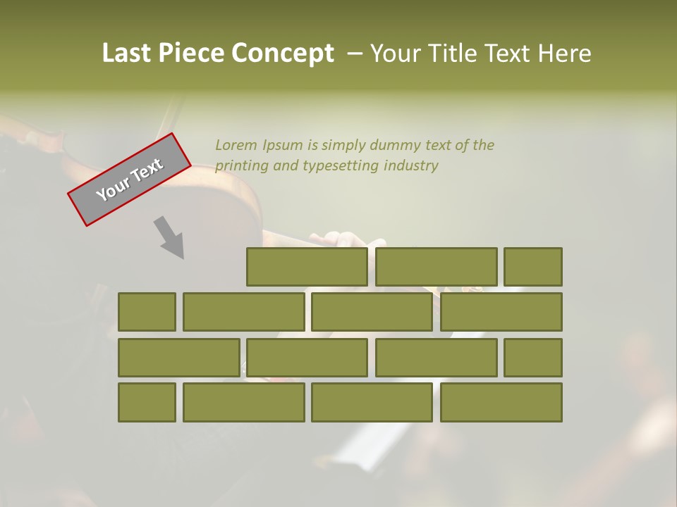 Women Instrument Player PowerPoint Template