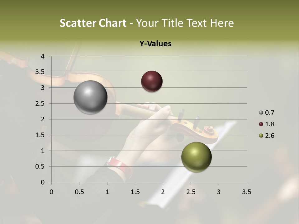 Women Instrument Player PowerPoint Template