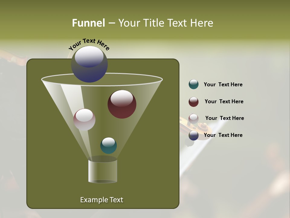 Women Instrument Player PowerPoint Template