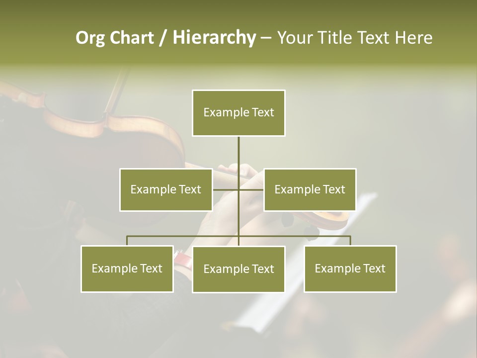 Women Instrument Player PowerPoint Template