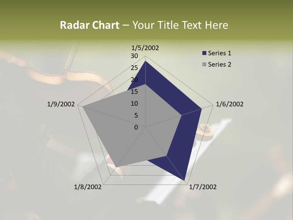 Women Instrument Player PowerPoint Template