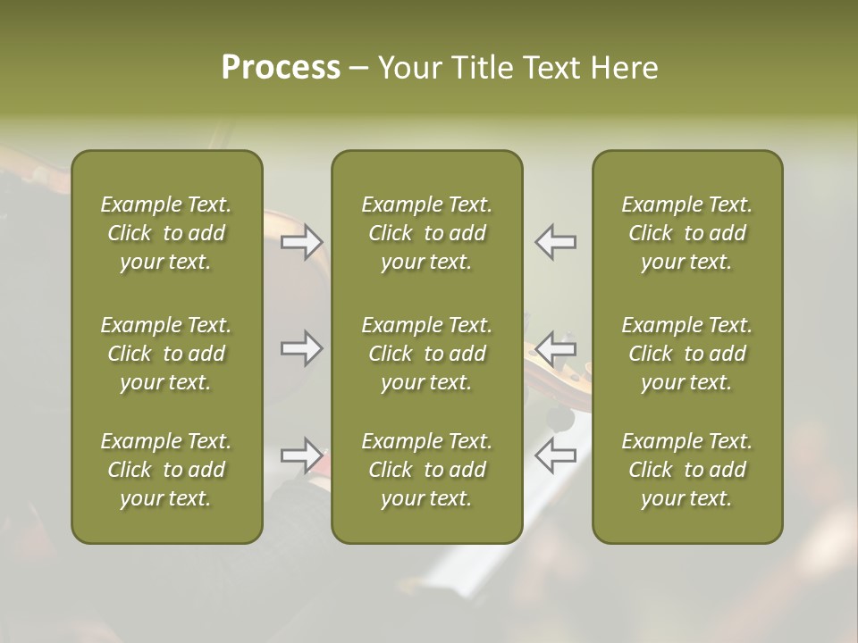 Women Instrument Player PowerPoint Template