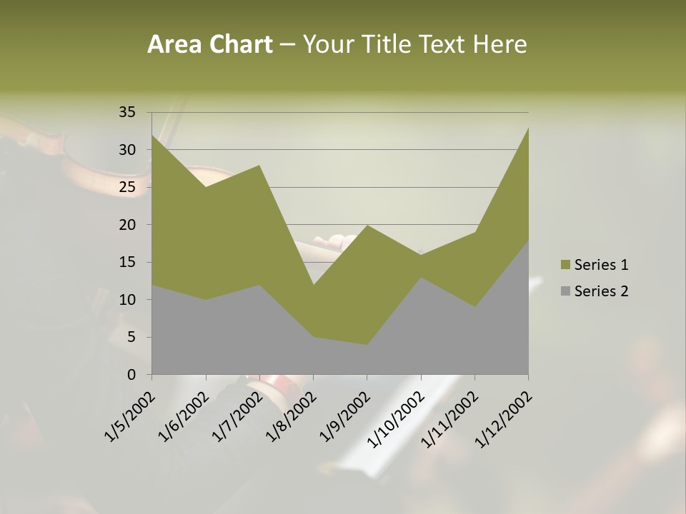 Women Instrument Player PowerPoint Template