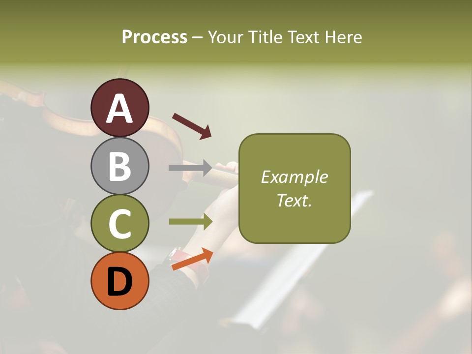 Women Instrument Player PowerPoint Template