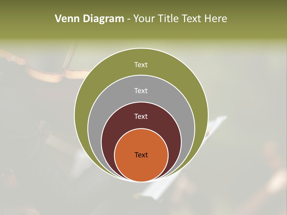 Women Instrument Player PowerPoint Template