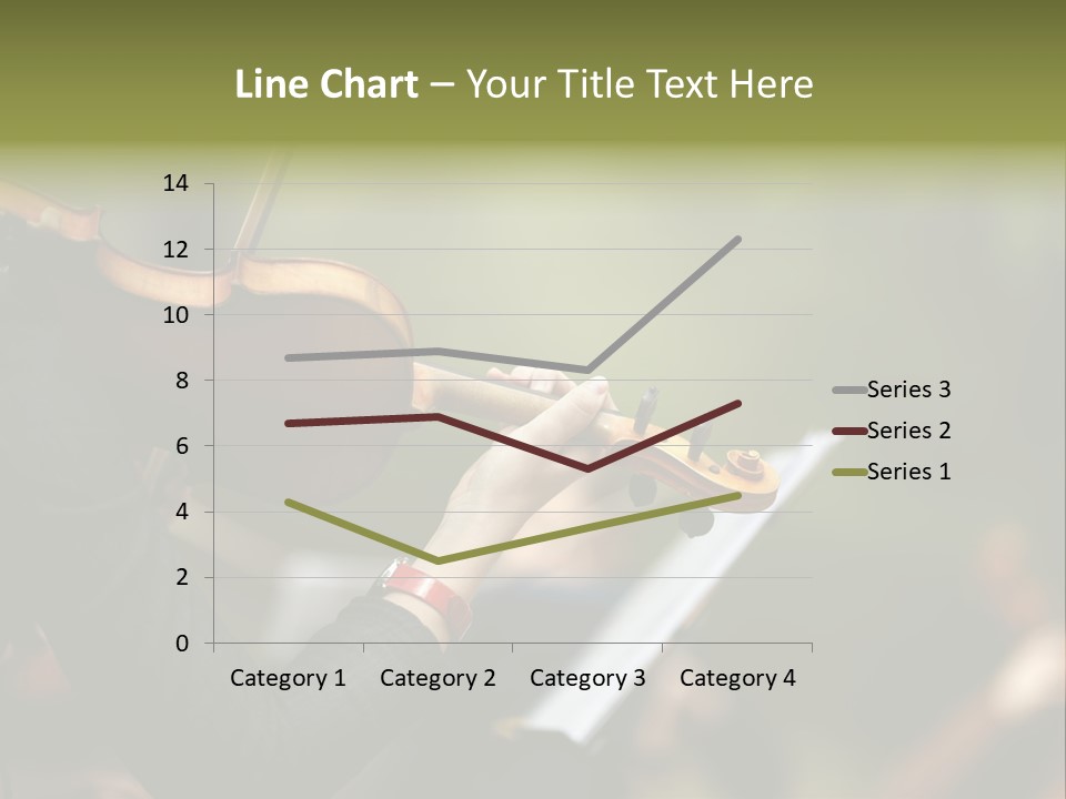 Women Instrument Player PowerPoint Template