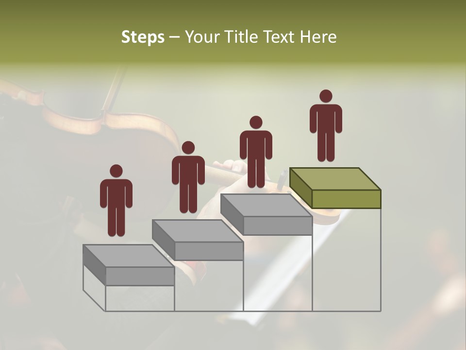Women Instrument Player PowerPoint Template
