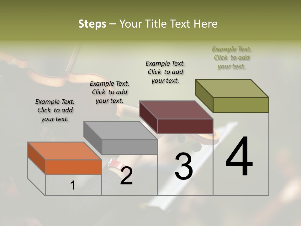 Women Instrument Player PowerPoint Template