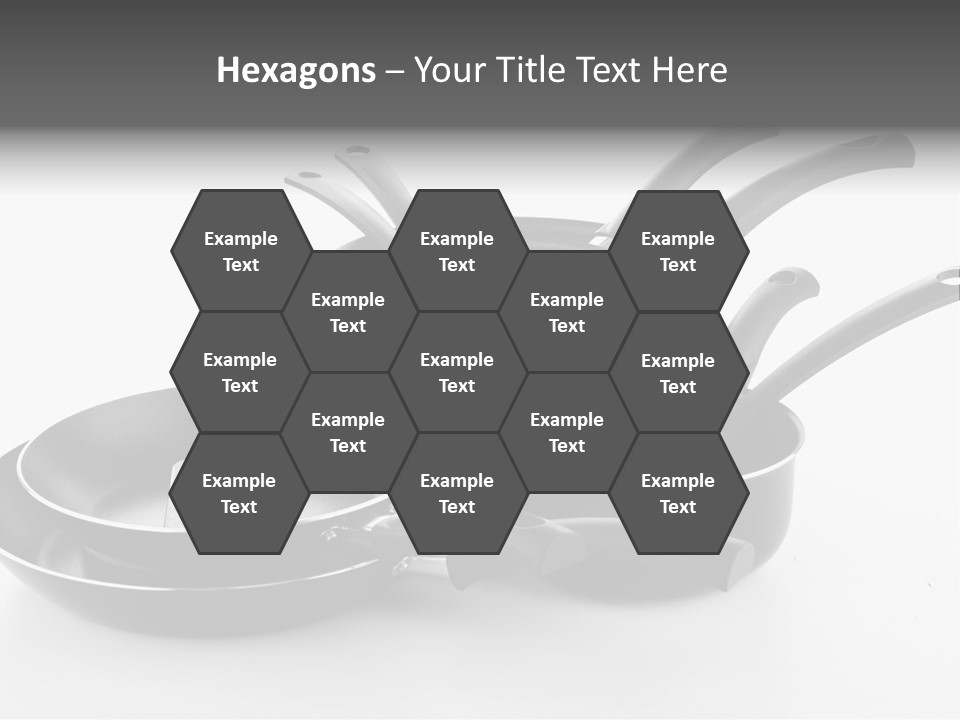 Isolated Cooking Pot Spoon PowerPoint Template