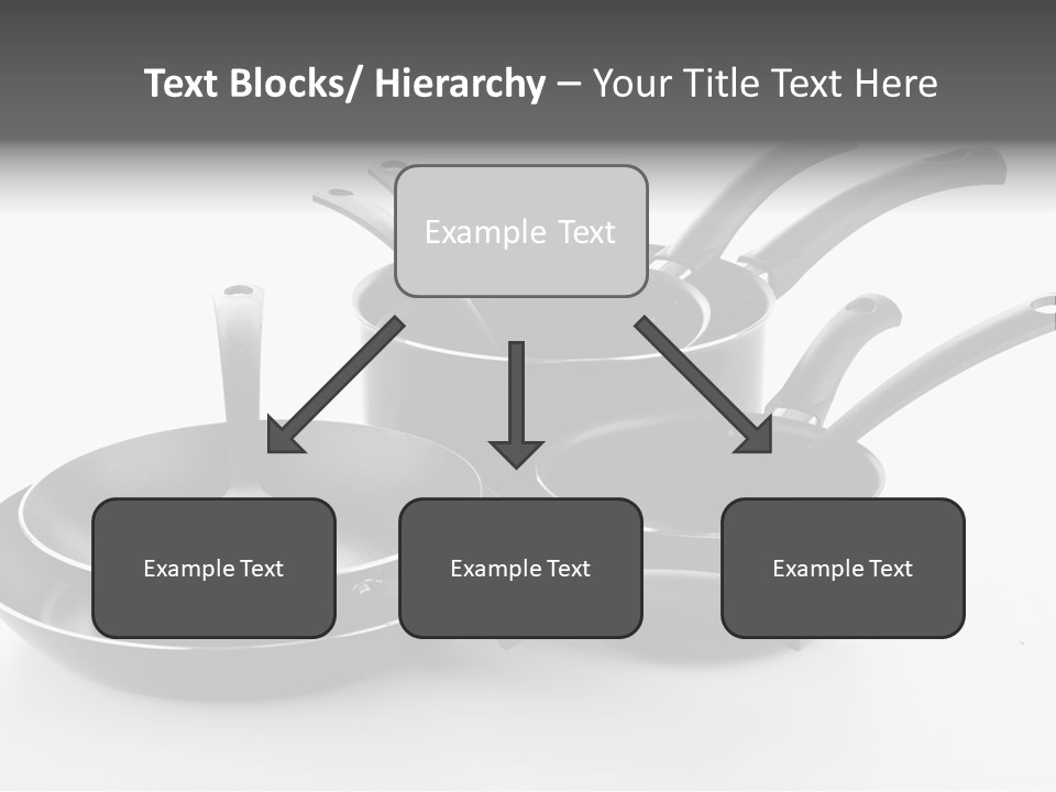 Isolated Cooking Pot Spoon PowerPoint Template