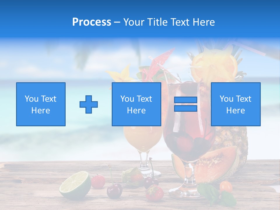 Citrus Closeup Isolated PowerPoint Template