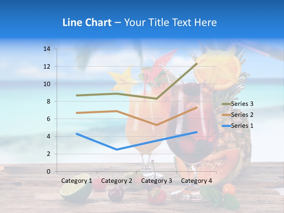 Citrus Closeup Isolated PowerPoint Template